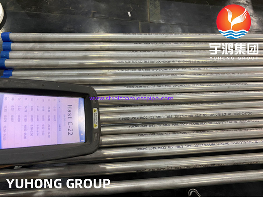 ỐNG THÉP NICKEL HỢP KIM HASTELLOY C22 VỚI ASTM B161 ASME SB163