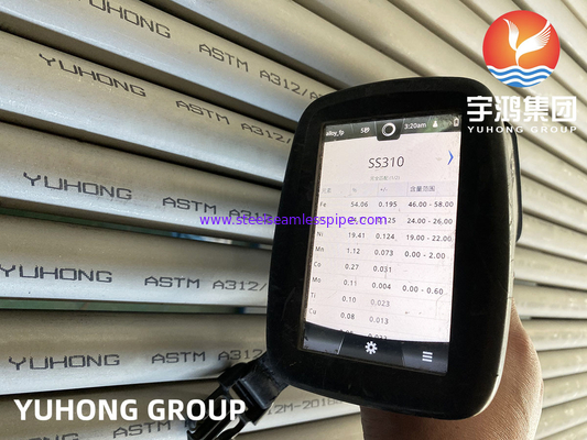 ASTM A312 ASME SA312 TP310S S31008 ỐNG DẺO THÉP KHÔNG GỈ