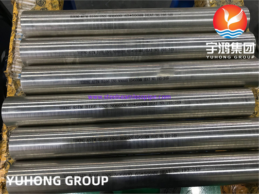 ASTM B166 UNS N06600 Inconel 600 Thanh hợp kim niken tròn được ủ sáng