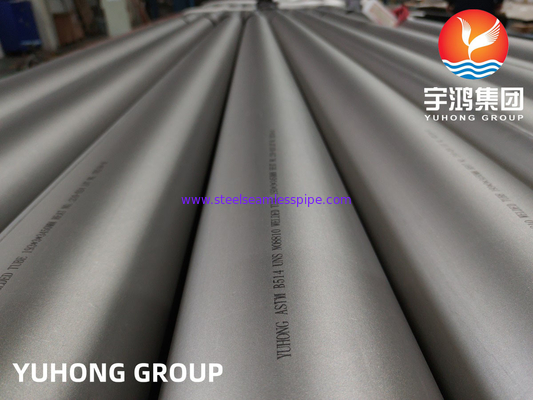 ASTM B514 Incoloy 800 / Incoloy 800H ống hàn UNS N08800 / UNS N08810