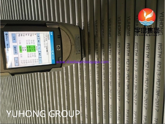 ASTM A213 TP316L Thép không gỉ liền mạch Hợp kim Austenitic chính xác