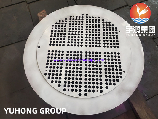 ASTM A182 F304 F316L Bảng ống cho máy trao đổi nhiệt PT Có sẵn
