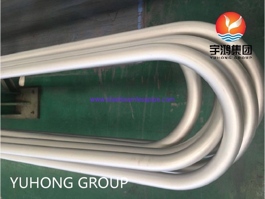 Ống trao đổi nhiệt hợp kim niken ống U-Tube ASTM B444 UNS No6625 / Inconel 625