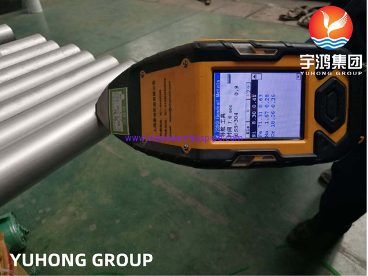 ASTM A249 TP304L Thép không gỉ hàn ống cho Bộ trao đổi nhiệt Bộ dẫn nhiệt chống ăn mòn cao