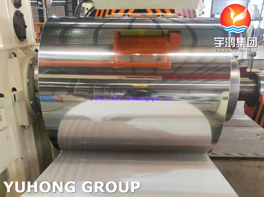 A240 SS304 / UNS 30400 DÂY CHUYỀN THÉP KHÔNG GỈ SLIT COIL Cán nóng