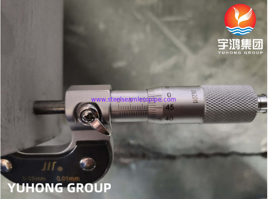 ASTM A358 CLASS 1 TP316L ống hàn thép không gỉ Công nghiệp nhiệt độ cao