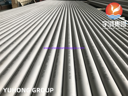 ASTM A269 TP304 TP304L Ống liền mạch bằng thép không gỉ cho nồi hơi