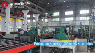 Quy trình sản xuất ống thép liền mạch