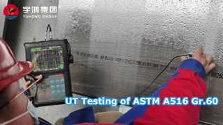 Thử nghiệm UT của tấm ASTM A516 Gr.60